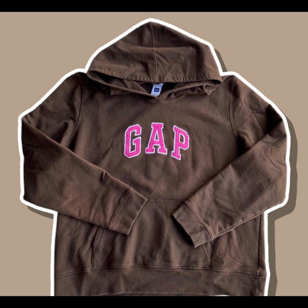 GAP HOODIE BROWN XL WOMENS